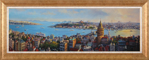 Panoramik istanbul Yağlı Boya Tablo resmi