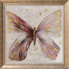 Kelebek Yağlı Boya Tablo resmi