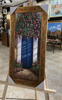 Bodrum Kapıları ve Çiçekler Yağlı Boya Tablo resmi