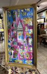 Galata Kulesi ve Renkler Yağlı Boya Tablo resmi