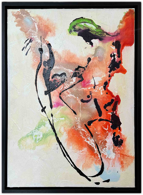 Modern Dokulu Yağlı Boya Tablo resmi