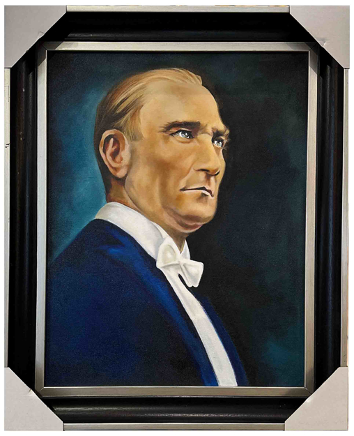 Gazi Atatürk Yağlı Boya Tablo resmi