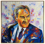 Atatürk Yağlı Boya Tablo < fiyat, boyut resmi