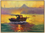 Eminönü  Balıkçıları Yağlı Boya Tablo < boyut, fiyat resmi
