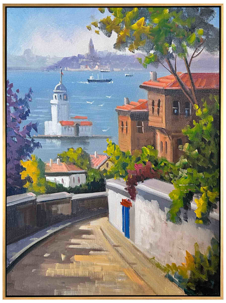 Kız Kulesine İnen Sokaklar resmi